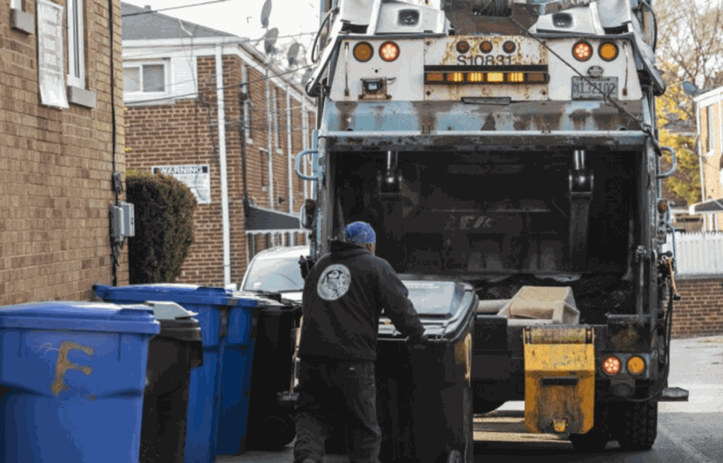 Garbage truck chicago 11-24