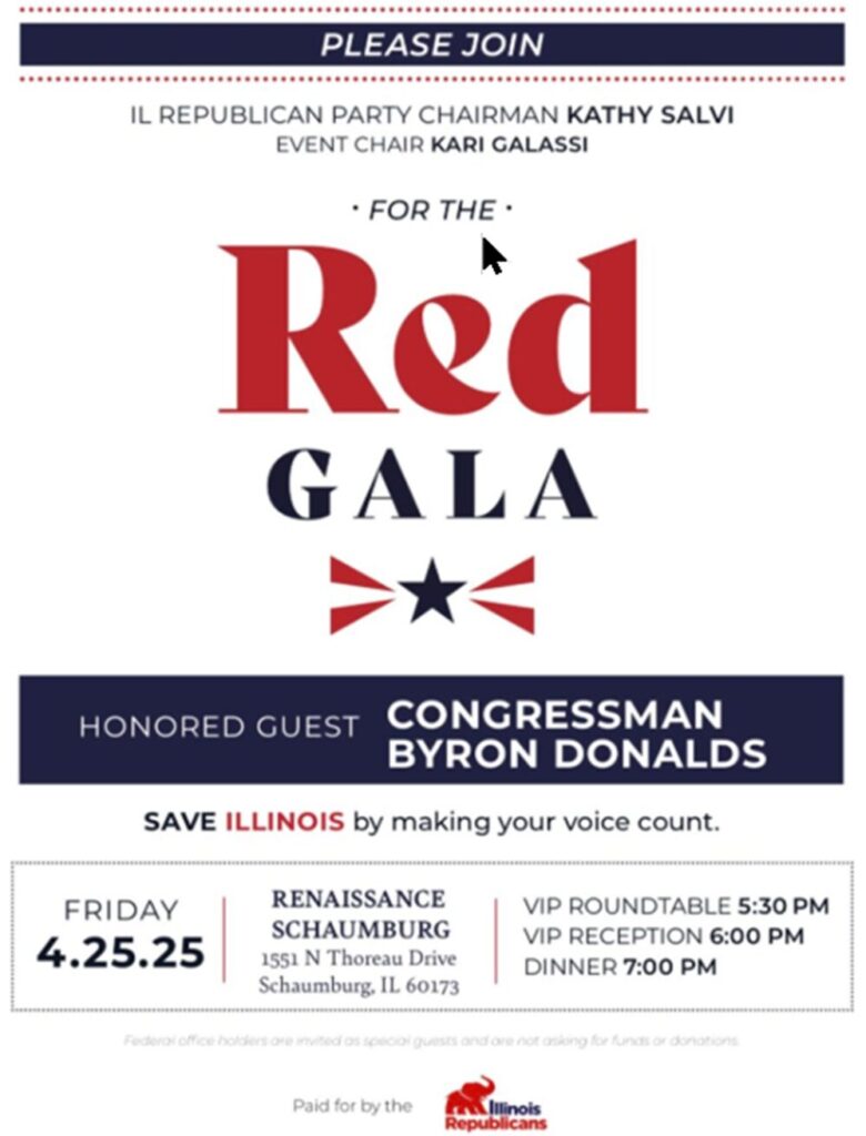 Donalds IL GOP fundraiser