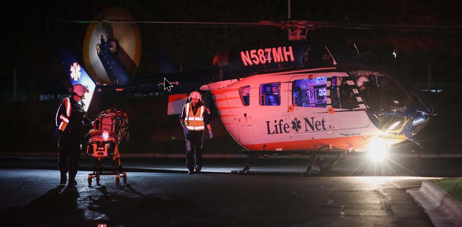 Rt 14 crash Harvard coptor