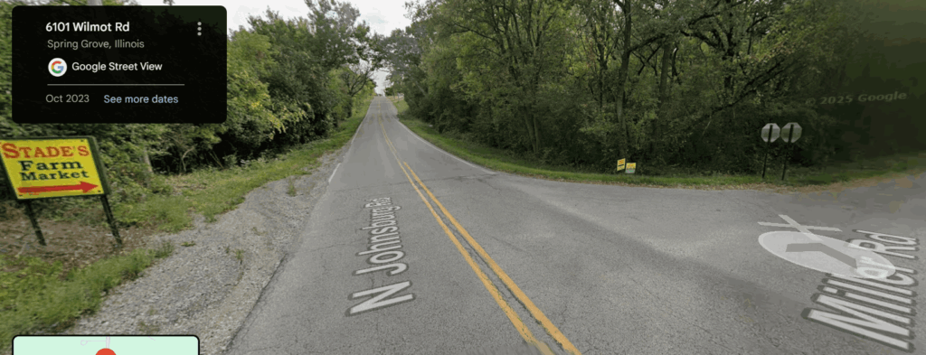 Johnsburg Road and Miller Road