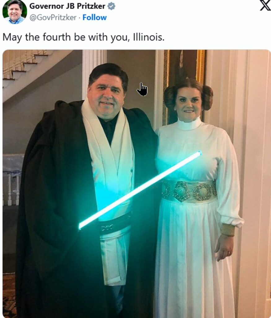 Peritzker in Starwars 5-4-25