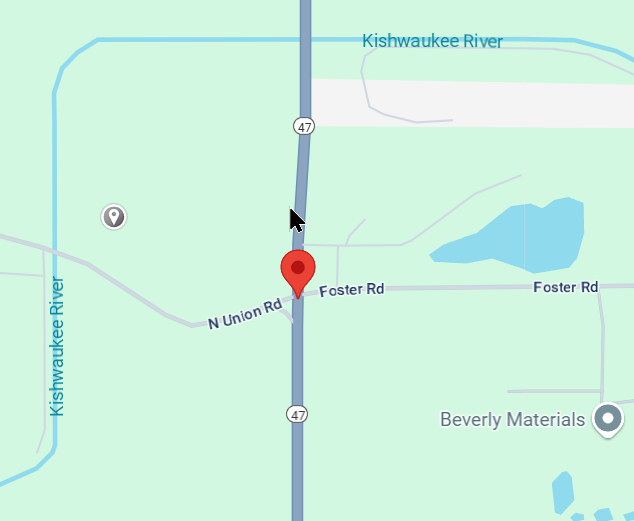 Route 47 and Foster Road