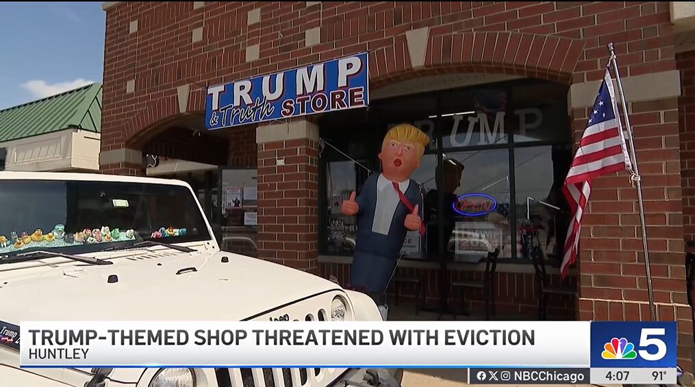 Trump store Huntley WMAQ 3