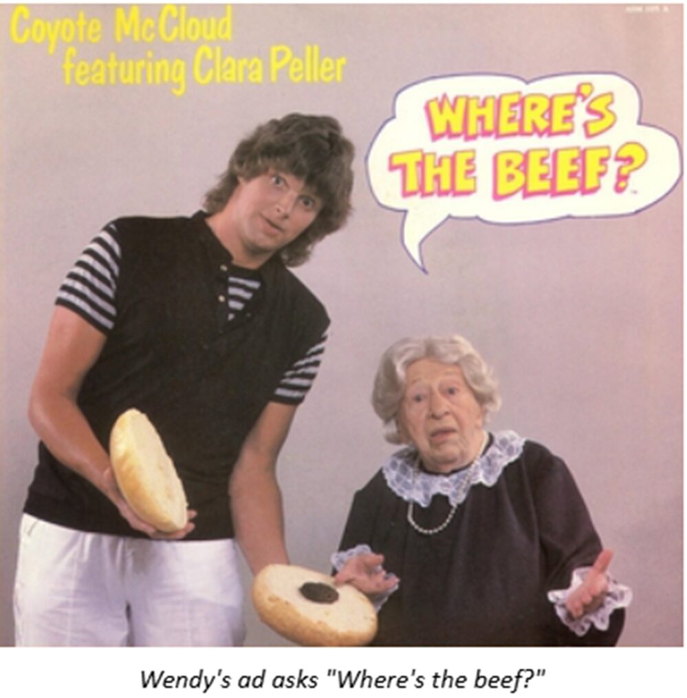 Where's the beef