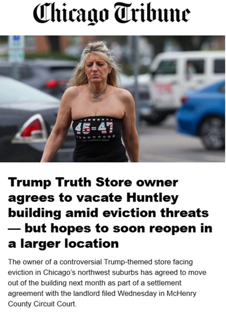 Trump store Trib 6-25-25