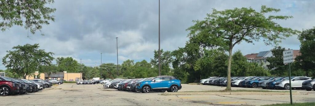 Cars in front of Ace 7-12-25