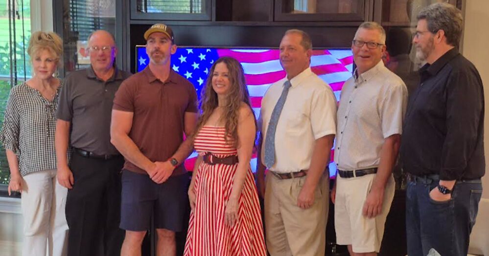 Hartmann + county officials