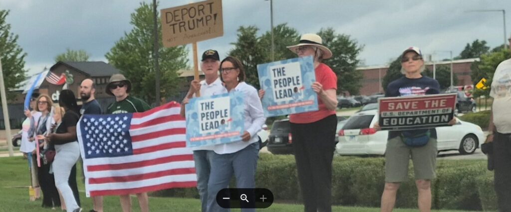 Liberal demonstratoin 7-26-25 farthest 1