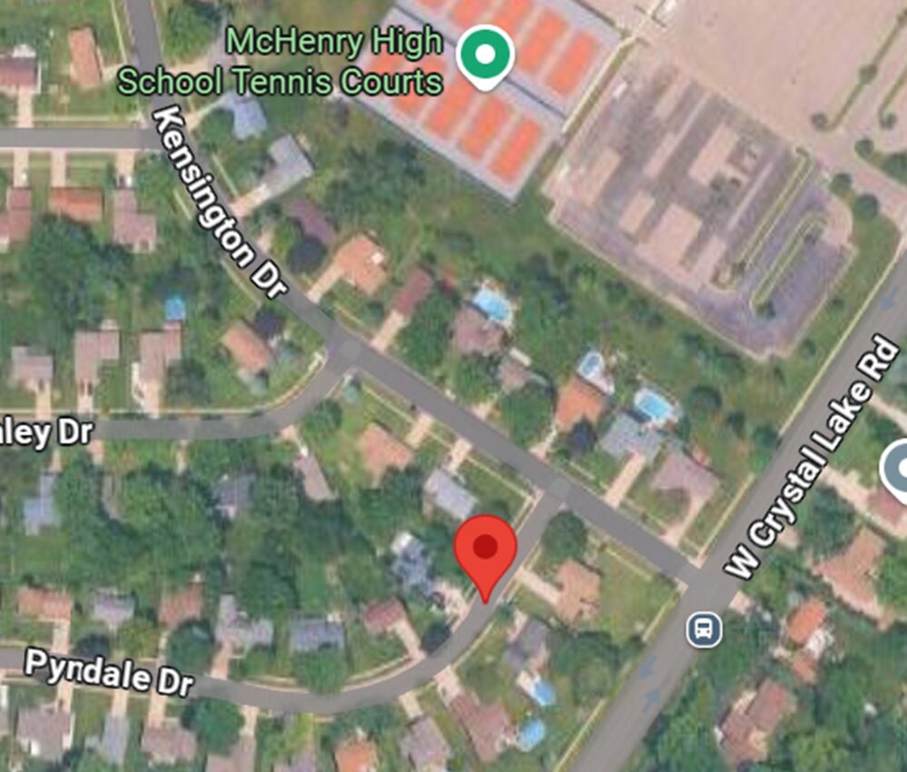 4800 block of Pyndale Drive in McHenry