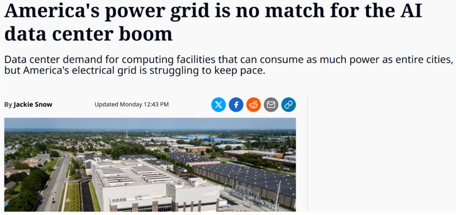 Data center threat high power lines 8-20-25