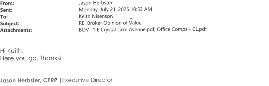 HealthBridge CLPD 7-21-25 hdq value Nisenson