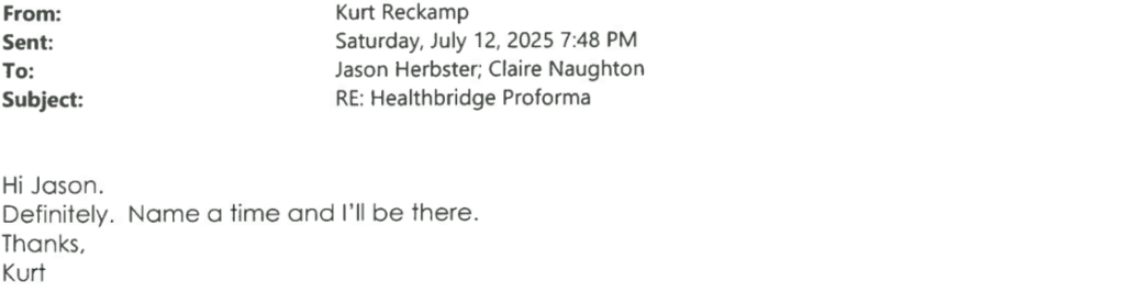 Healthbridge CLPD 7-12-25 Reckap