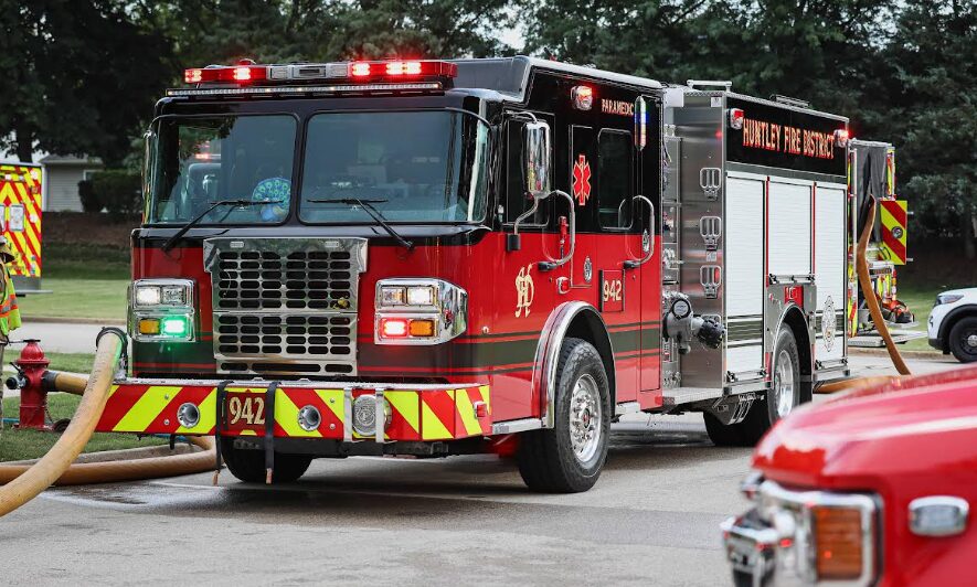 Huntley firetruck