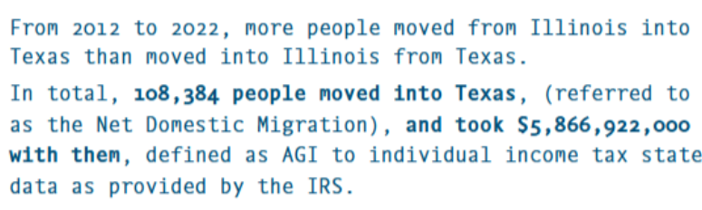 Il v TX migration 2