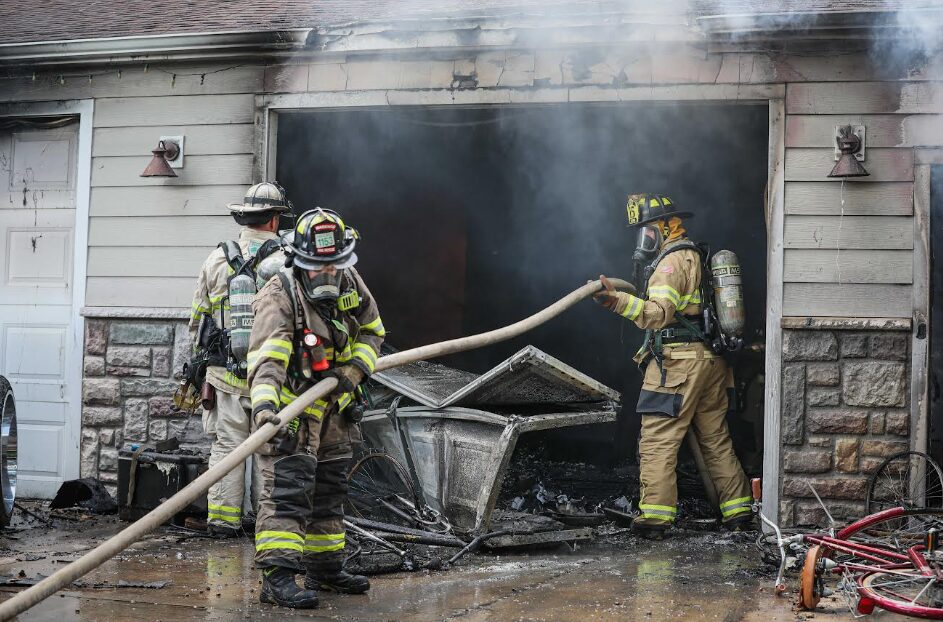 Marengo Garage fire 2