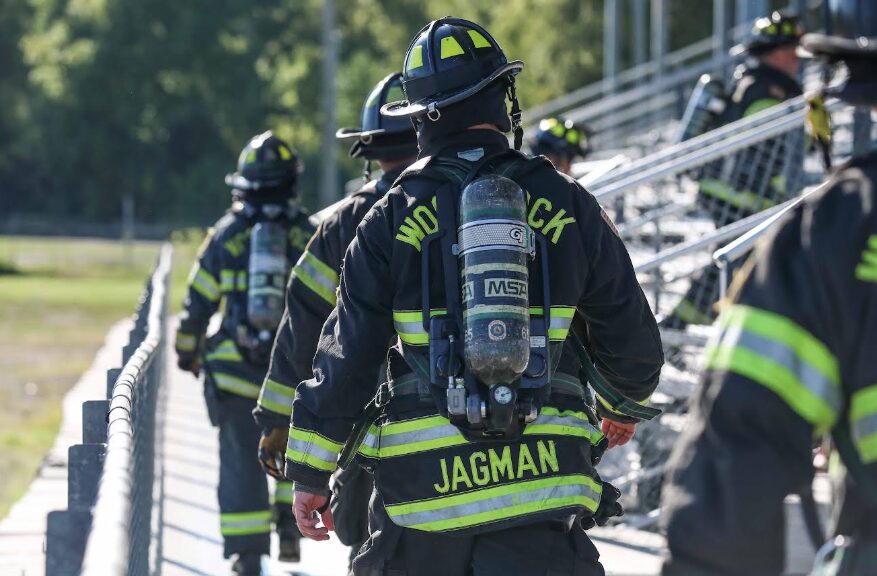 (-11 stair climb 2025 single fireman;s back