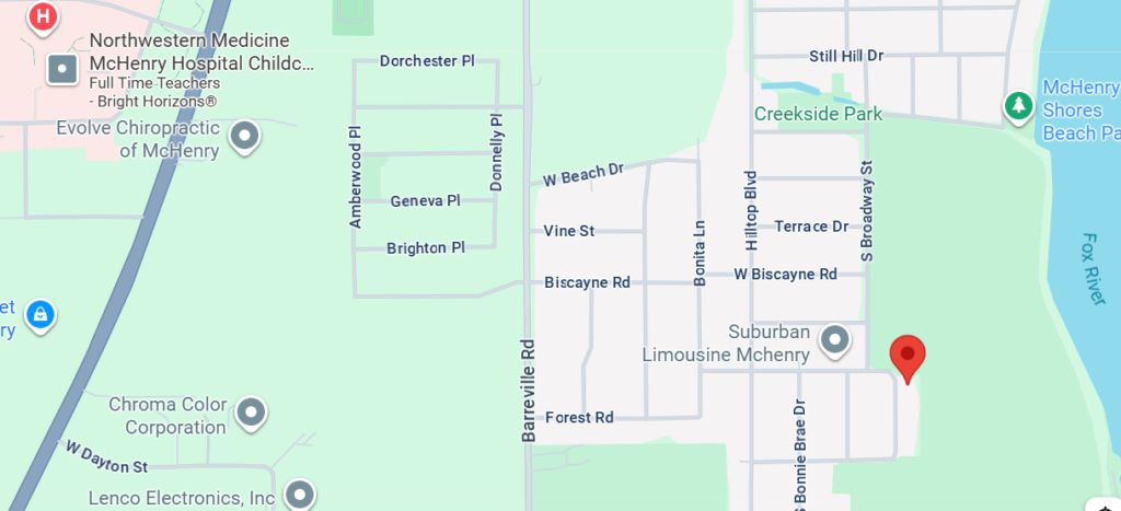 1200 block of Capri Terrace in McHenry