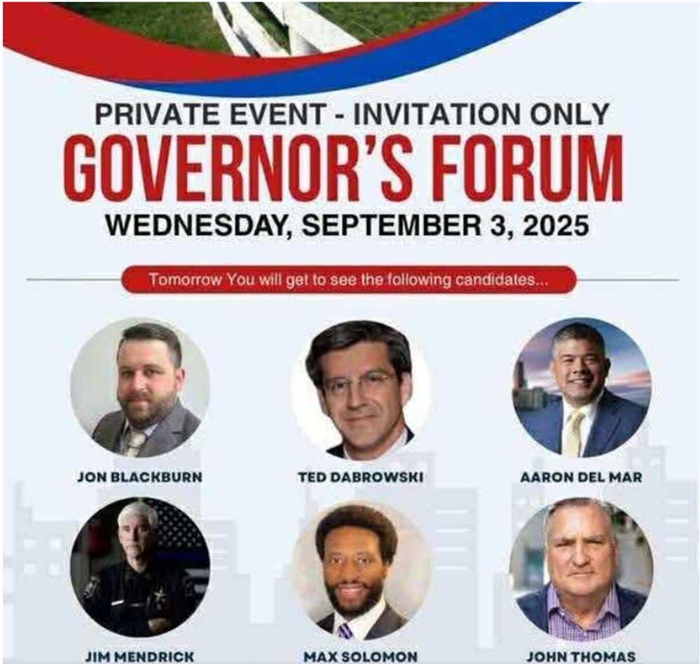 GOP guberntorial invite 9-3-25
