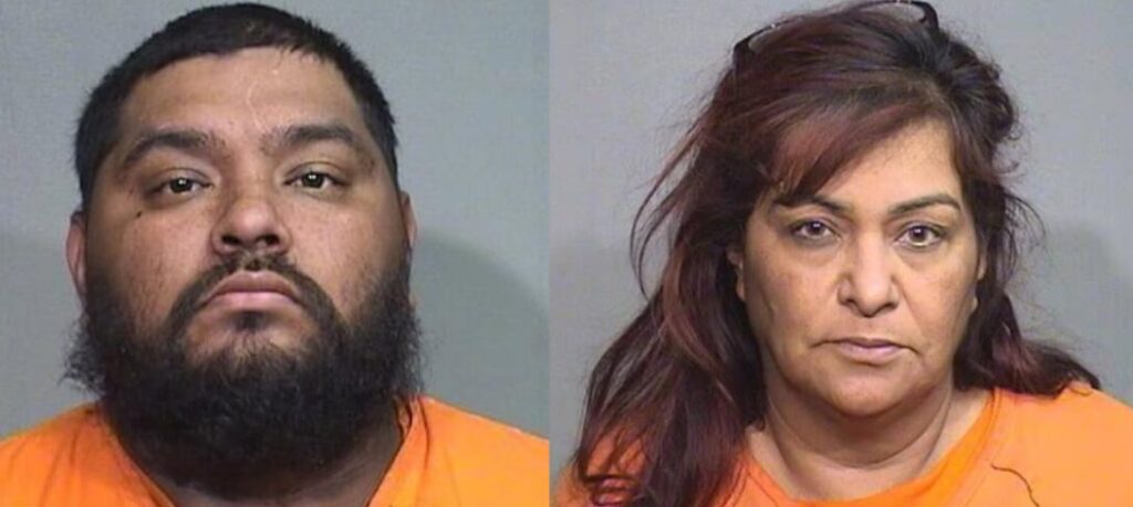 Gastelum, 55, and her son German Vargas, 34