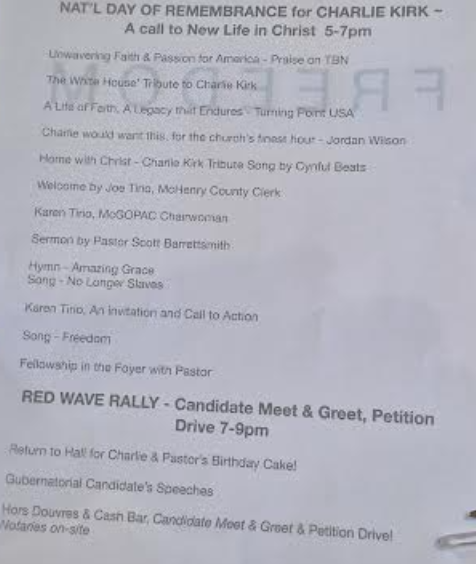 Kirk agenda