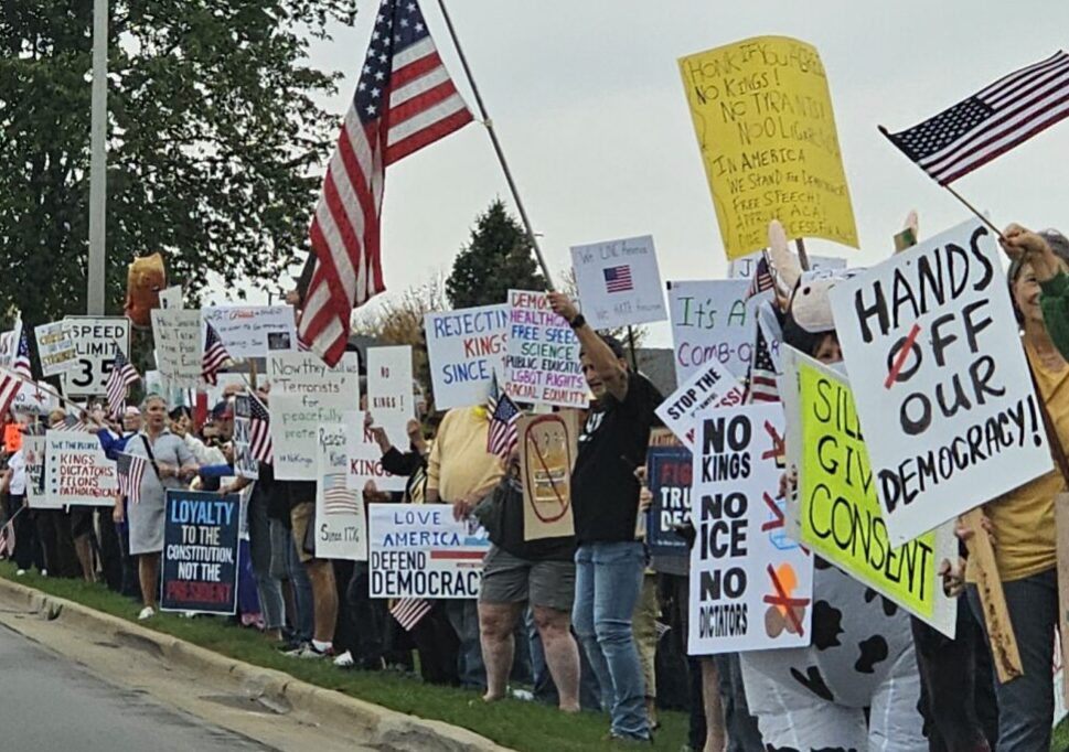 k sam's hands off our democrary