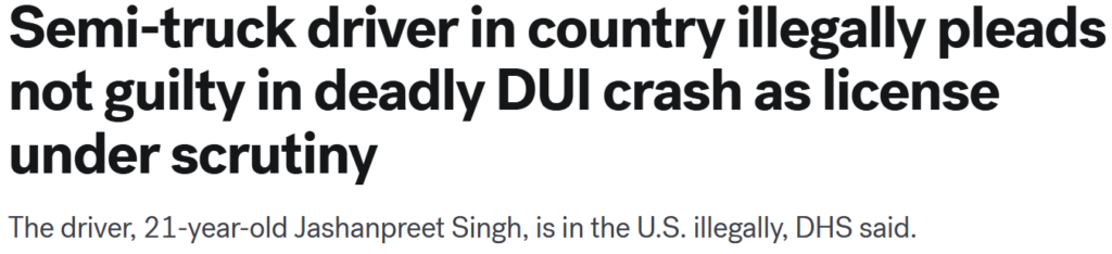 CDL CA death headline