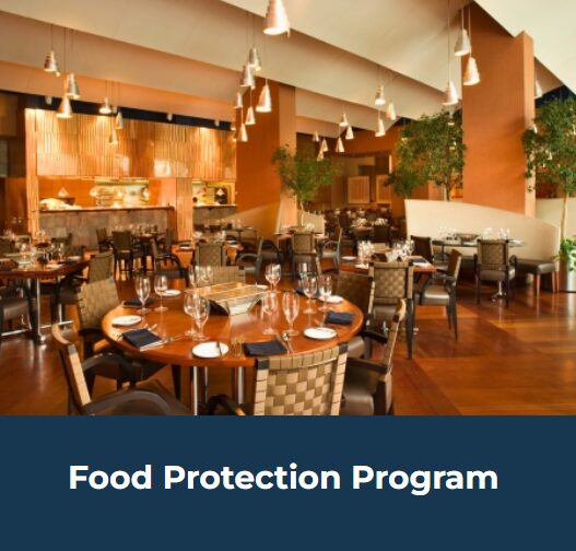 Health Dept Environmental Health button restaurants