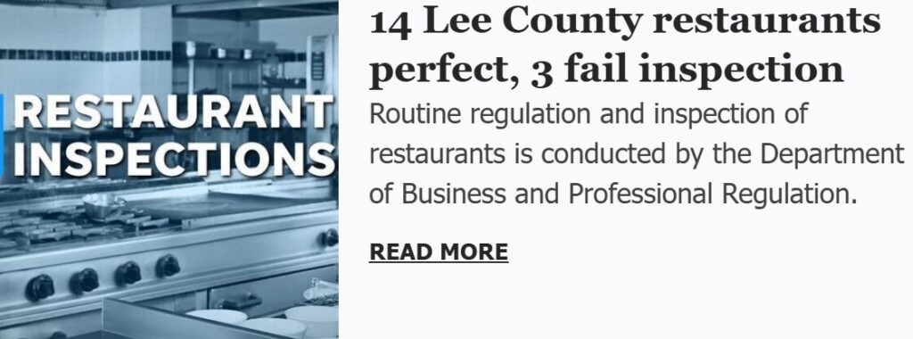 Lee restaurants 11-5-25