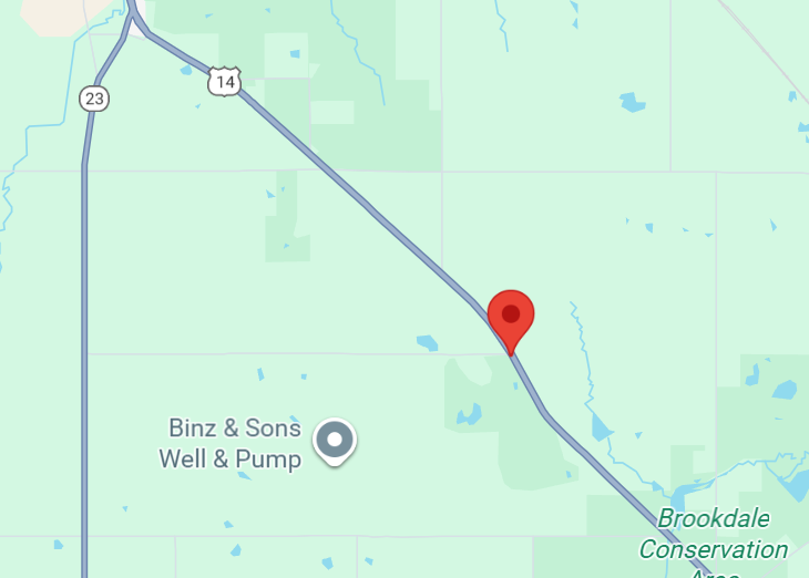 Route 14 and Lembcke Road