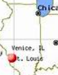 Venice, IL map