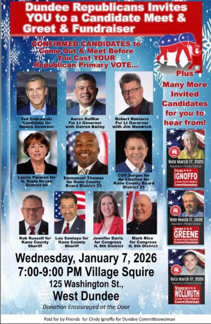 Dundee Twp GOP Committeeperson caNDIDATES NIGHT