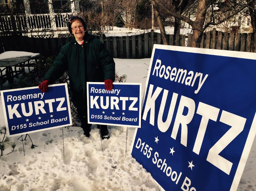 Kurtz Rosemary with D155 signs