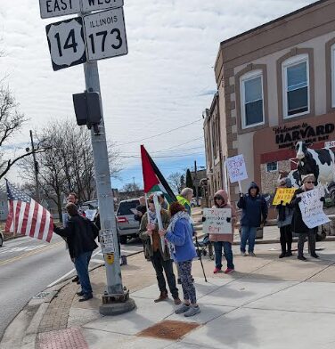 No Kings Harvard 3-18-26 corner