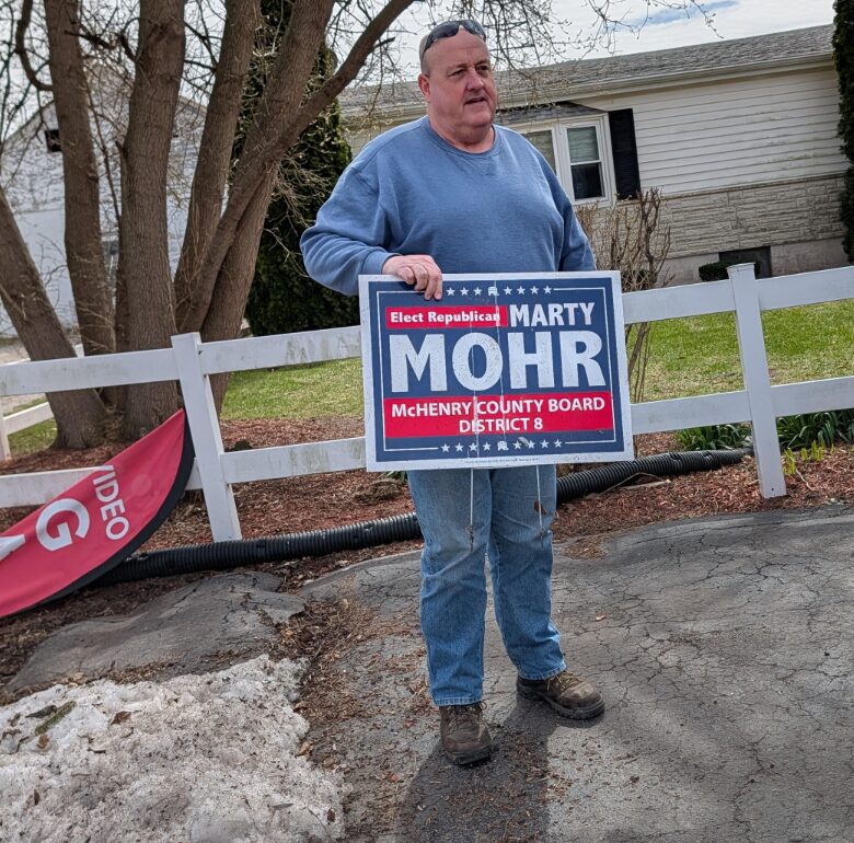 No Kings day Lawrence 3-18-26 snow