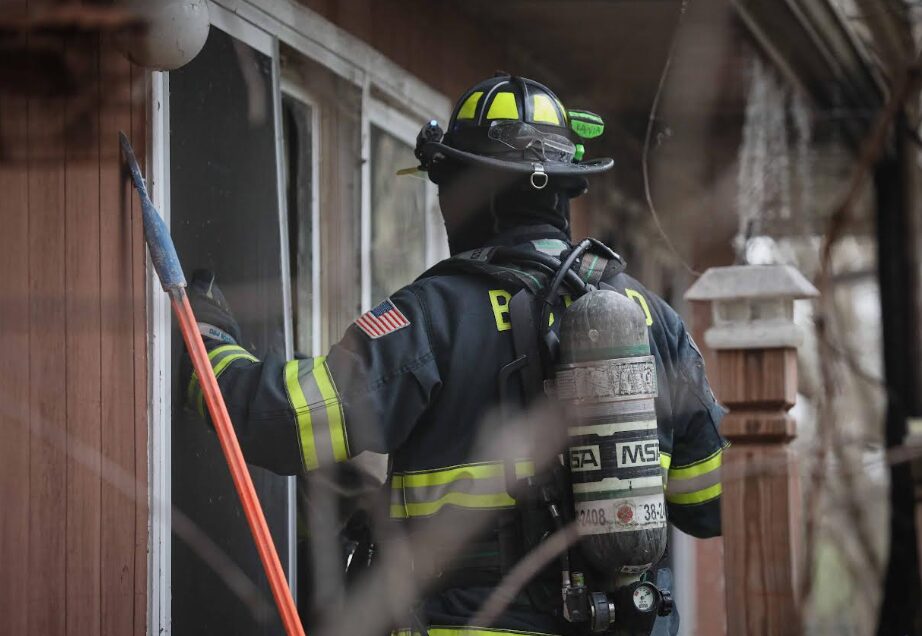 `Nunda FPD 4-12-26 fireman at back door