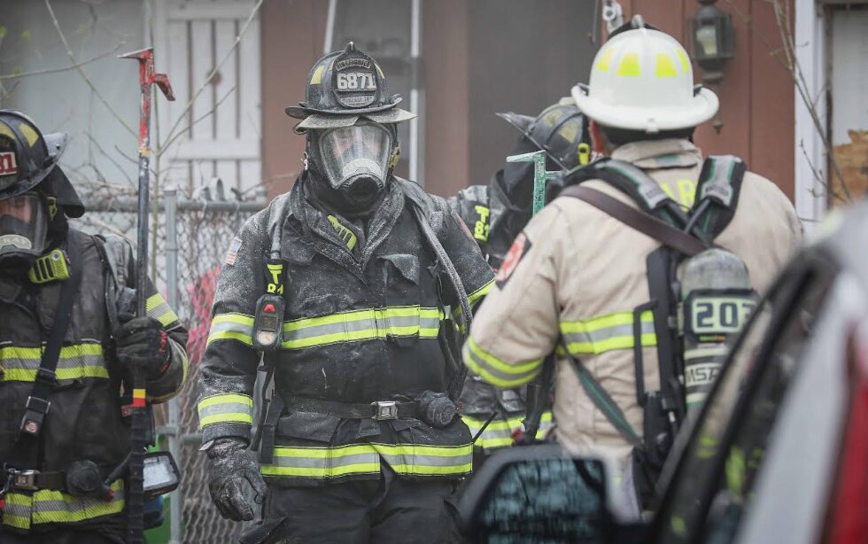 Nunda FPD firemen masked