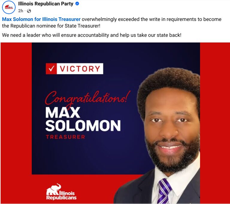 Solomon GOP recognizes candidacy