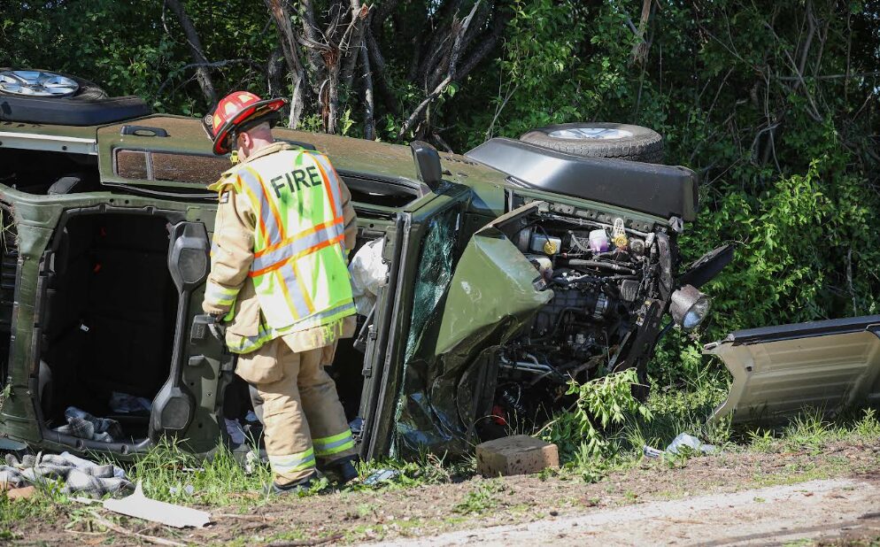 Jeep Foster Rd 3 with fireman