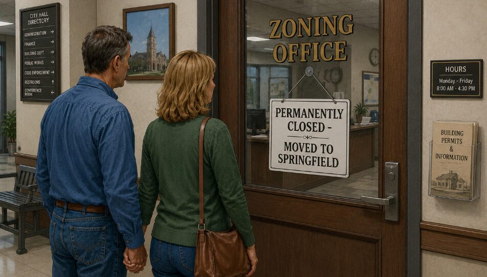 Zoning office closed