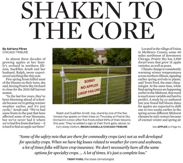 Apple orchard story on Union article